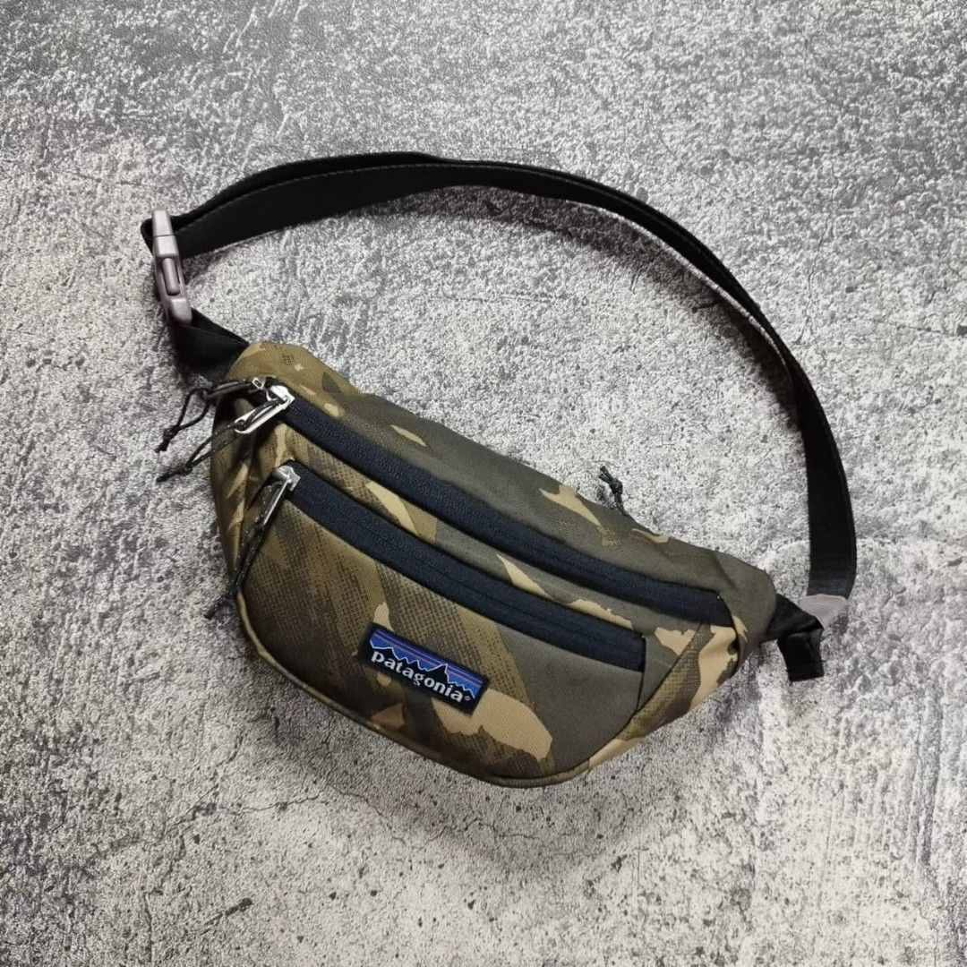 patagonia waist bag malaysia Terravia Mini Hip Pack Aqua Stone Burly recycled polyester ripstop with a weather Sling Bag Waist Bag Malaysia