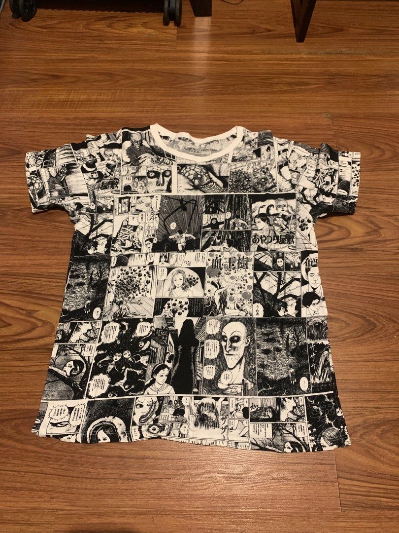 Ripple Junji Ito Collection T-Shirt (Category: Tshirts & Polo Shirts ) located in Manila. Submitted by 0_eight (Listing ID 1326206035, Image 1). Description: 20” (Width) x 25.5” (Length) Large on tag. Worn a couple of times. RFS: Not my style, it was a gift from the US. Delivery only! (J&T Express) MOP: Gcash.