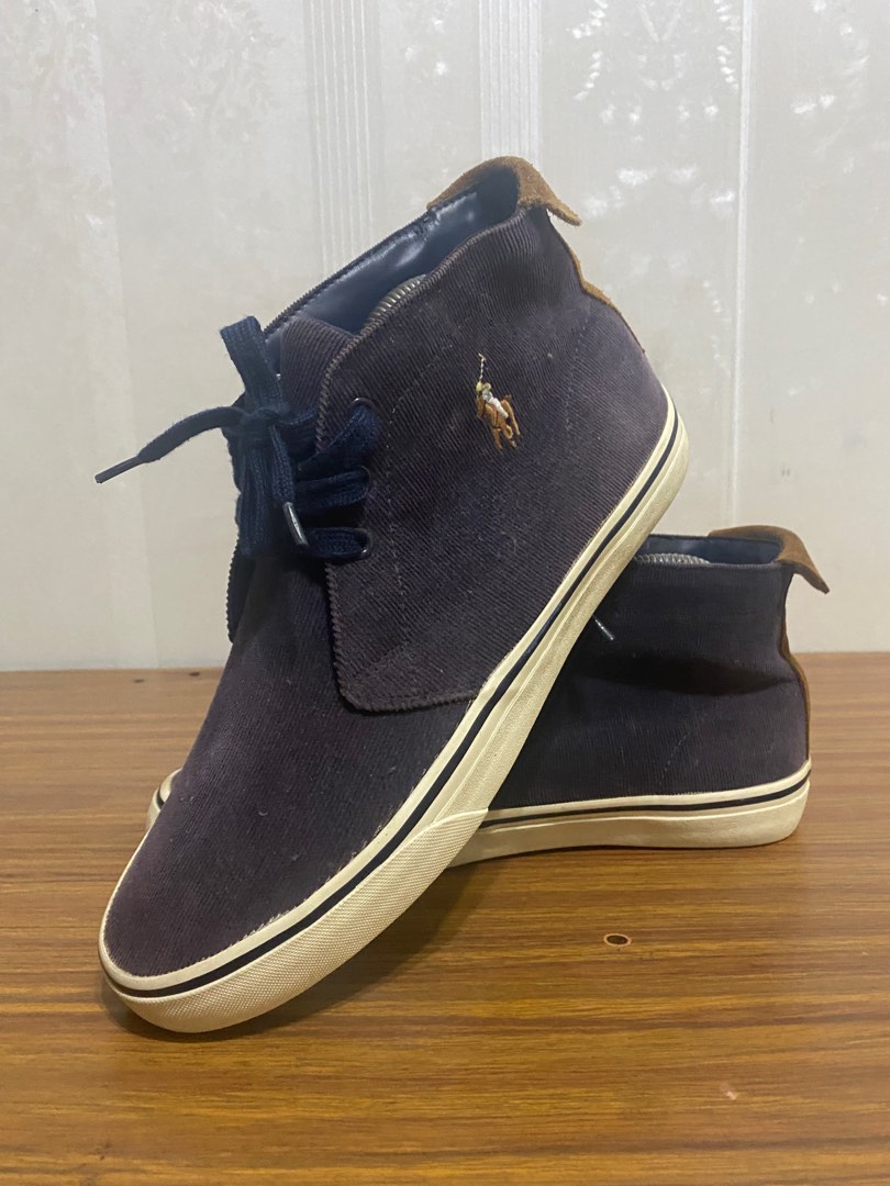 Polo ralph lauren men's talin corduroy sneakers store