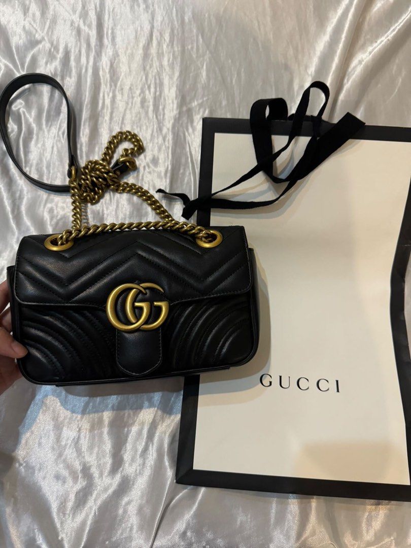 RUSH SALE Guaranteed authentic Gucci marmont mini