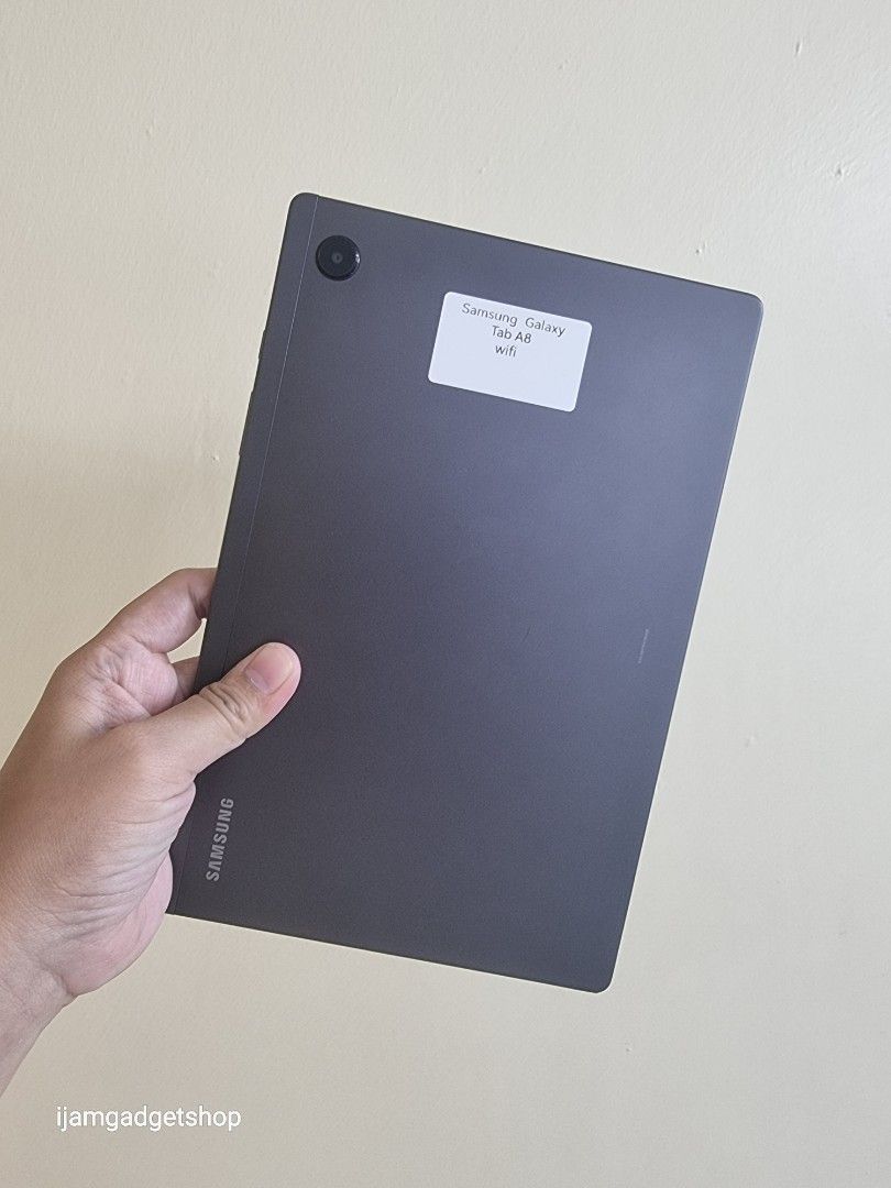 Samsung tab a8 wifi (Category: Android) located in Pasig City. Submitted by ijamgadgets (Listing ID 1326195715, Image 1). Description: samsung Tab a8 wifi 64gb makinis no dents check all u want we do cod and same day delivery can pick up in our store in greenhills Tapat ng admin office we accept credit card +% ggives+6% spaylater+6% accept trade in /swap call or txr 09297180543 09291593032.