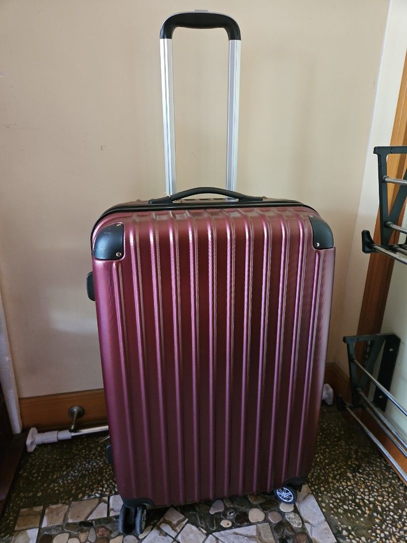 Slazenger 24 26 Burgundy Luggage Carousell
