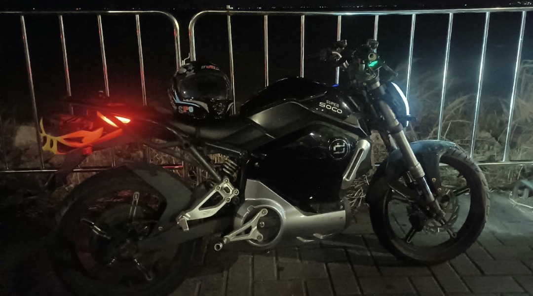 Picture of Super Soco TS electric motorbike sportbike, Motorbikes on Carousell