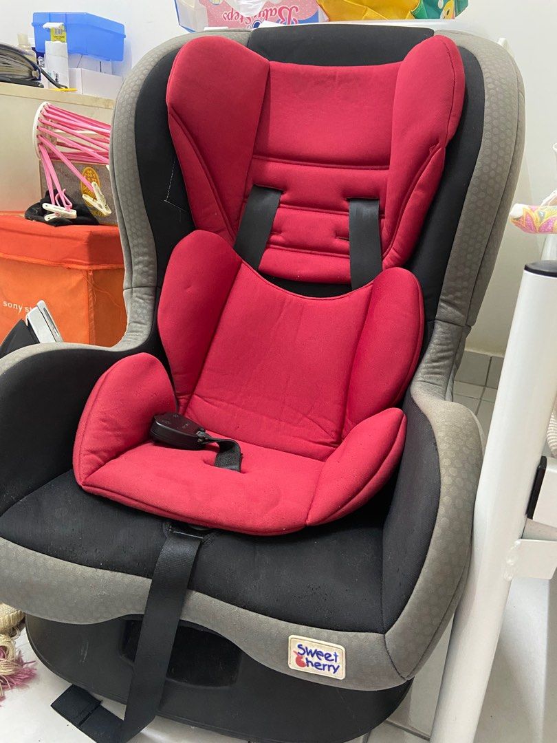 sweet cherry carseat, Babies & Kids, Going Out, Car Seats on Carousell