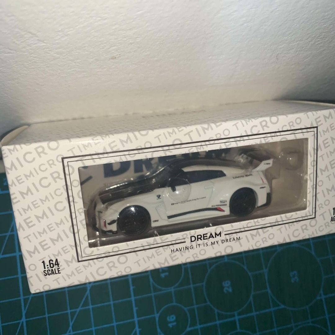 Time Micro 1/64 Scale R35 GTR LB refit 3.0 version Silhouette 35GT-RR ...