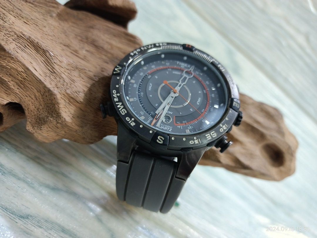 Timex Intelligent Quartz Compass Tide Temperature Men s Watch T49860