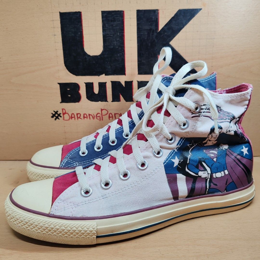 UKBundle 8.5UK 27CM Converse Chuck 70 x DC Comic Superman
