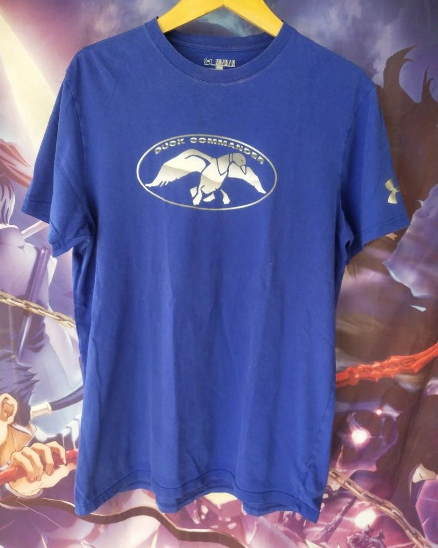 Under Armour Duck Shirt Under Armour X Duck Commander Blue Logo