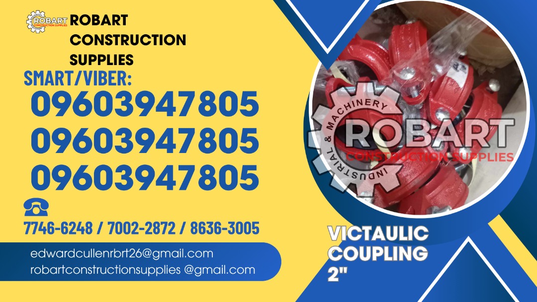 Victaulic Coupling Size 2'', Commercial & Industrial, Construction