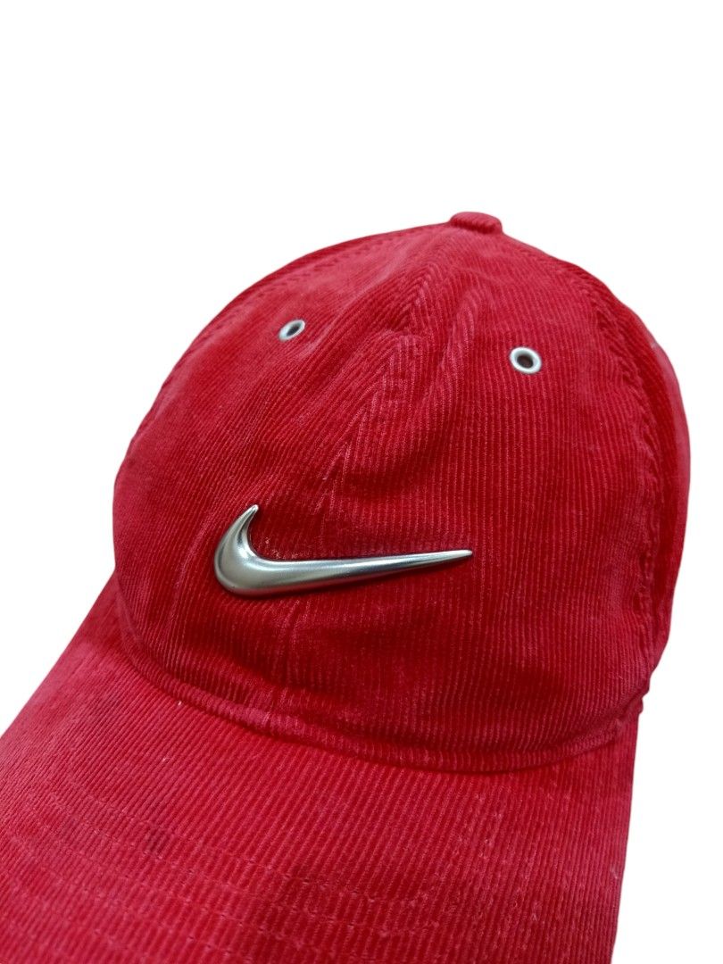 nike retro logo cord cap