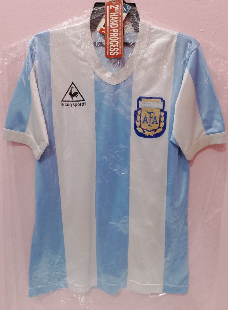 VINTAGE RARE JERSEY ARGENTINA 1984 1987 HOME AUTHENTIC LEGIT FIFA COLLECTOR ITEM Argentina es campeon de la Copa America 2024 Sports Equipment Other Sports Equipment and Supplies on Carousell