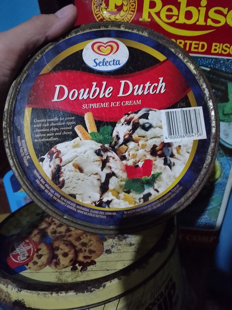 Vintage Selecta Ice cream Tin can (Category: Food Organization & Storage) located in Davao. Submitted by jeffsantos (Listing ID 1326312168, Image 1). Description: .