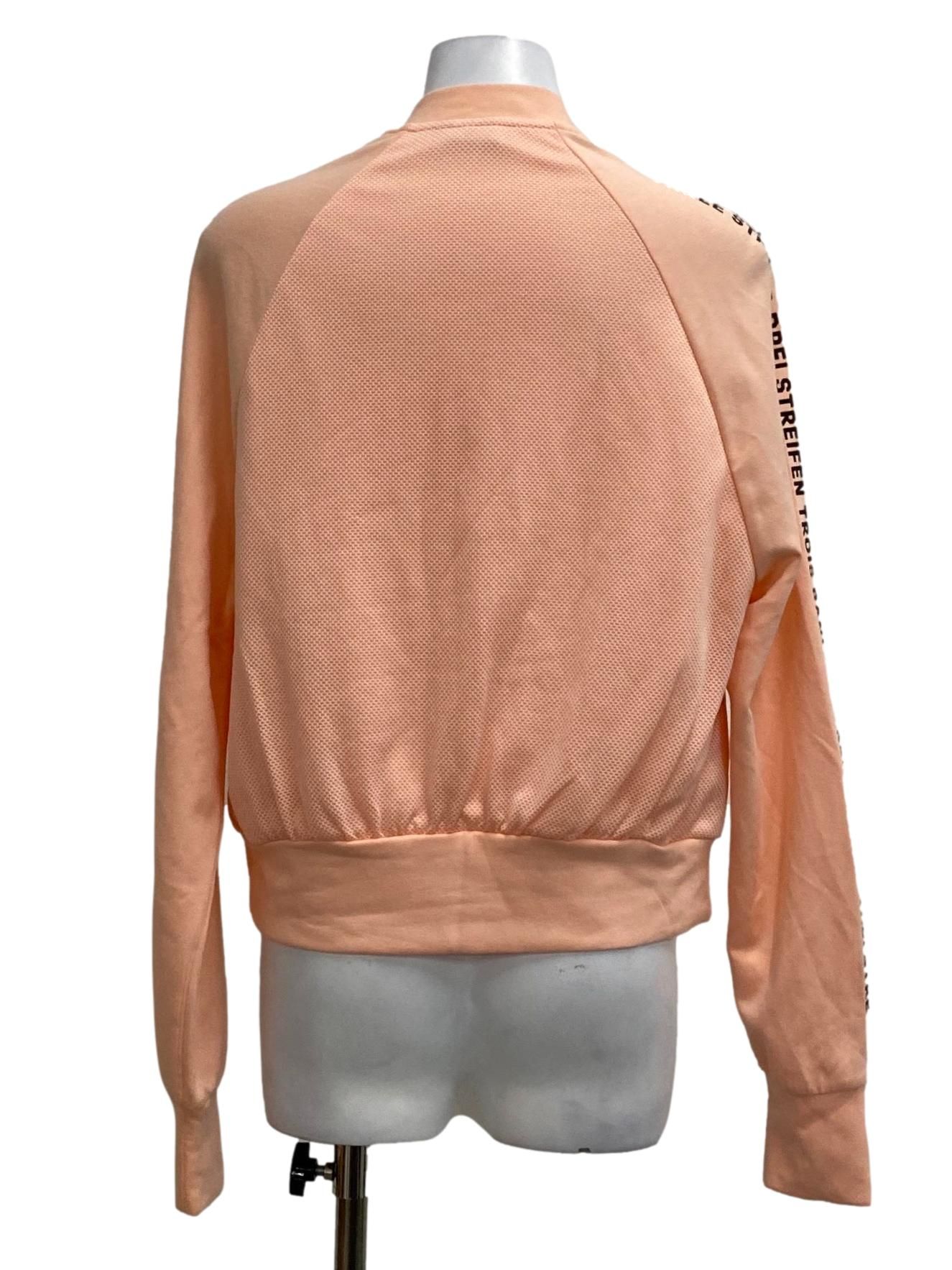 Adidas Bright Peach Pink Jacket Women s Fashion Coats Jackets and Outerwear on Carousell