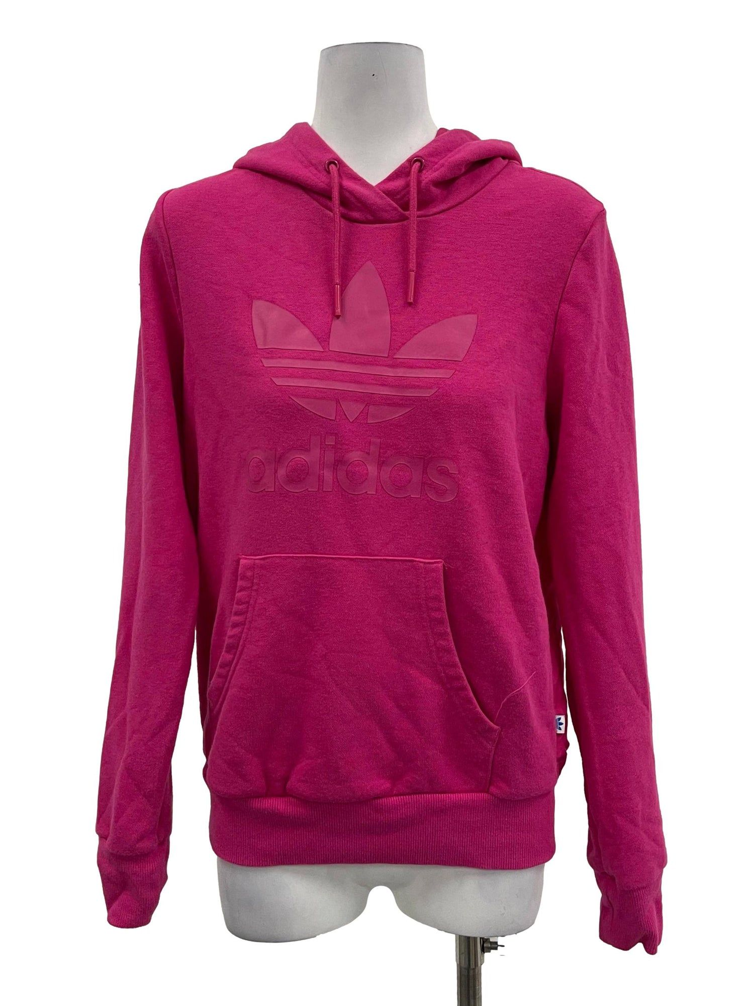Adidas Dark Pink Adidas Drawstring Hoodie Women s Fashion Coats Jackets and Outerwear on Carousell