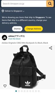 100 affordable adidas backpack originals mini For Sale Women s Fashion Carousell Singapore