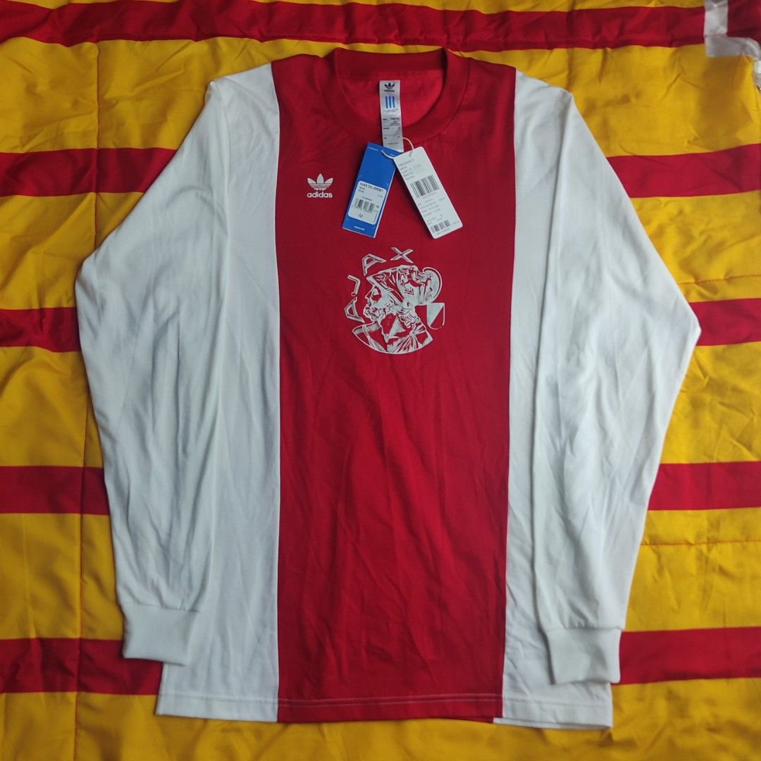 ★★Adairs★★ Ajax OG Jersey Red White IN4723 adidas Originals Ajax Amsterdam OG Jersey Red White IN4723