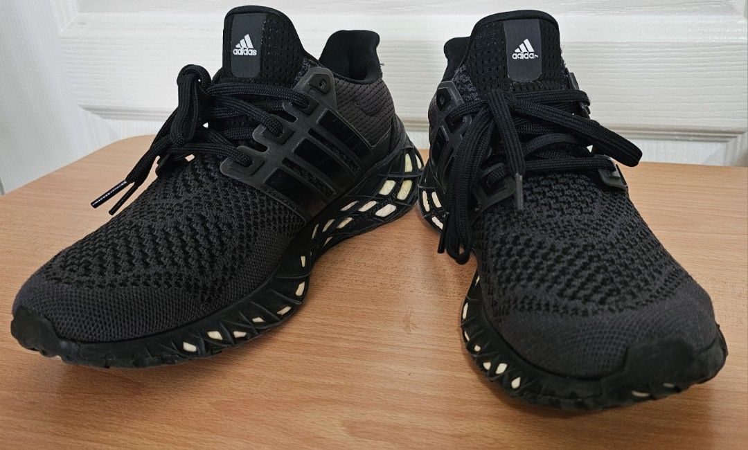 adidas gazelle silver green womens PRE OWNED Adidas ultra boost web DNA Solar Green Black  LacedUp