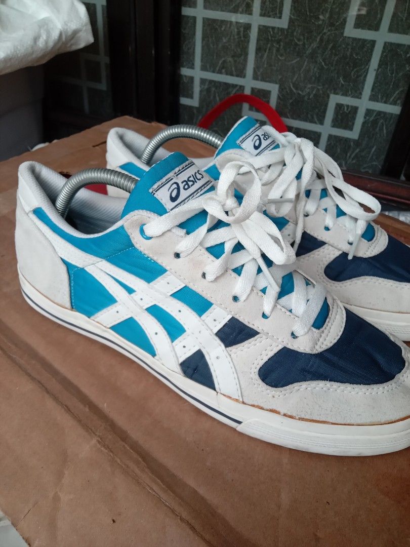 Asics Aaron low top blue white