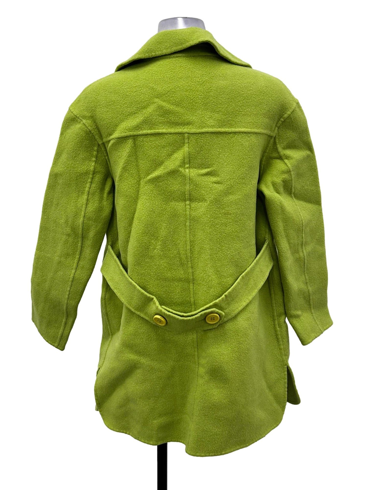Green felt coat sales
