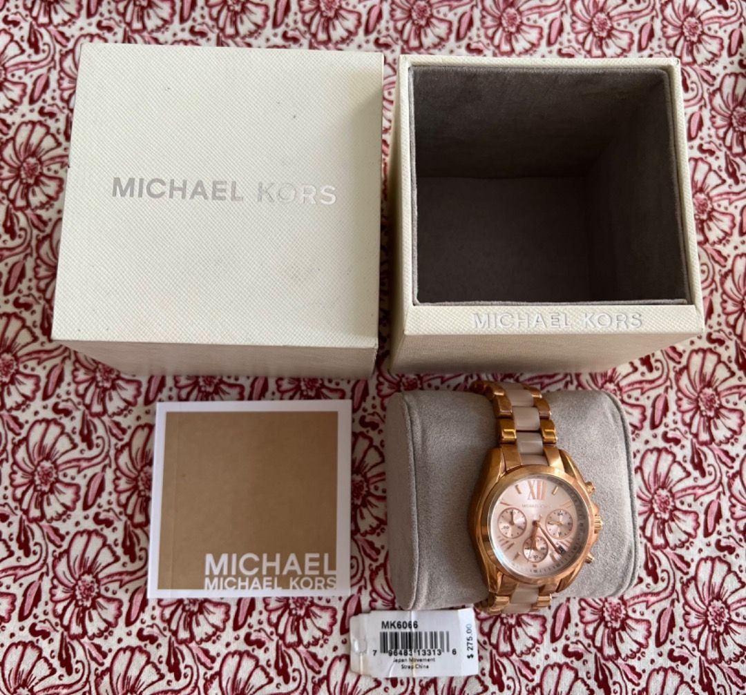 Michael kors bracelet watch rose gold new arrivals