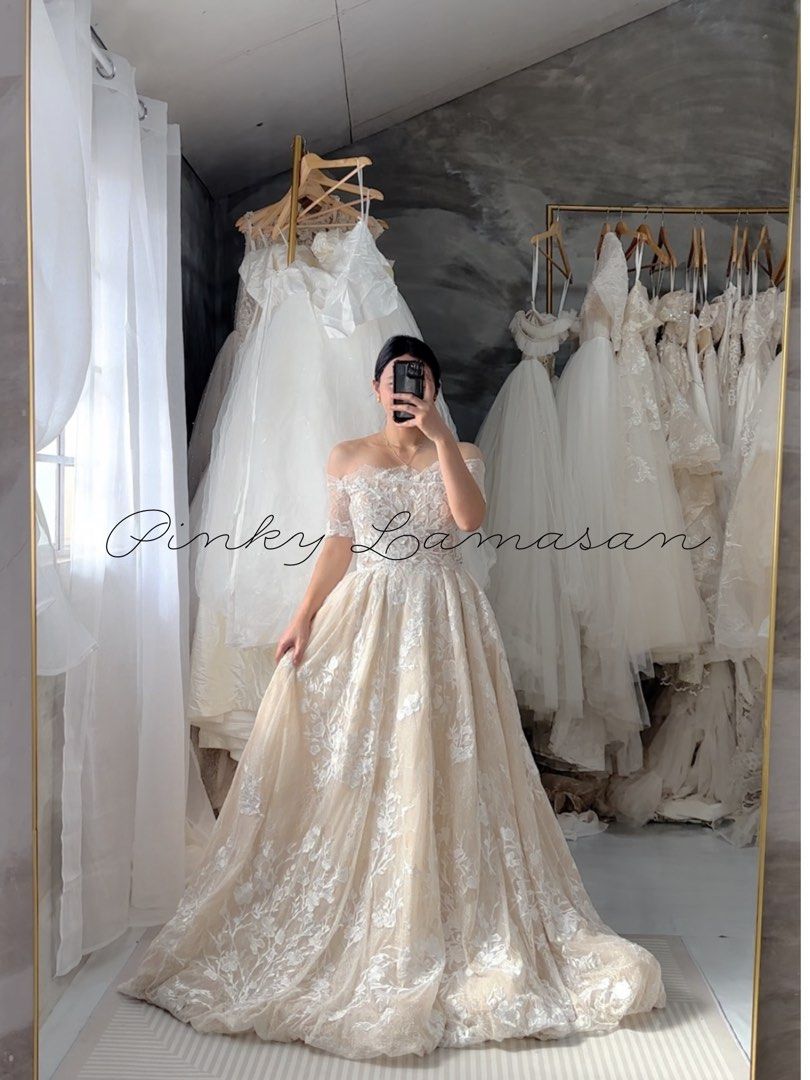 Wedding gown design cheap