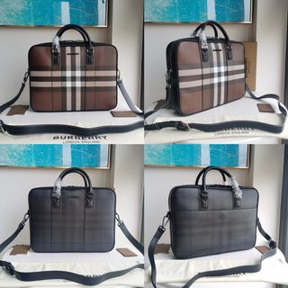 Burberry briefcase sale hotsell