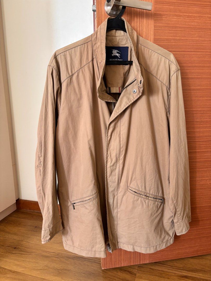 Burberry light jacket best sale