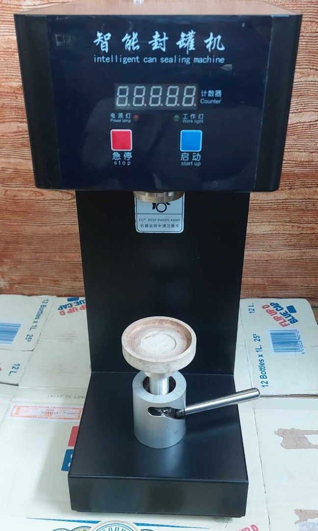 Can sealer machine (Category: Industrial Equipment) located in Valenzuela. Submitted by newbear.425b6e (Listing ID 1326329002, Image 2). Description: can sealer machine 220volts. working. 25k.