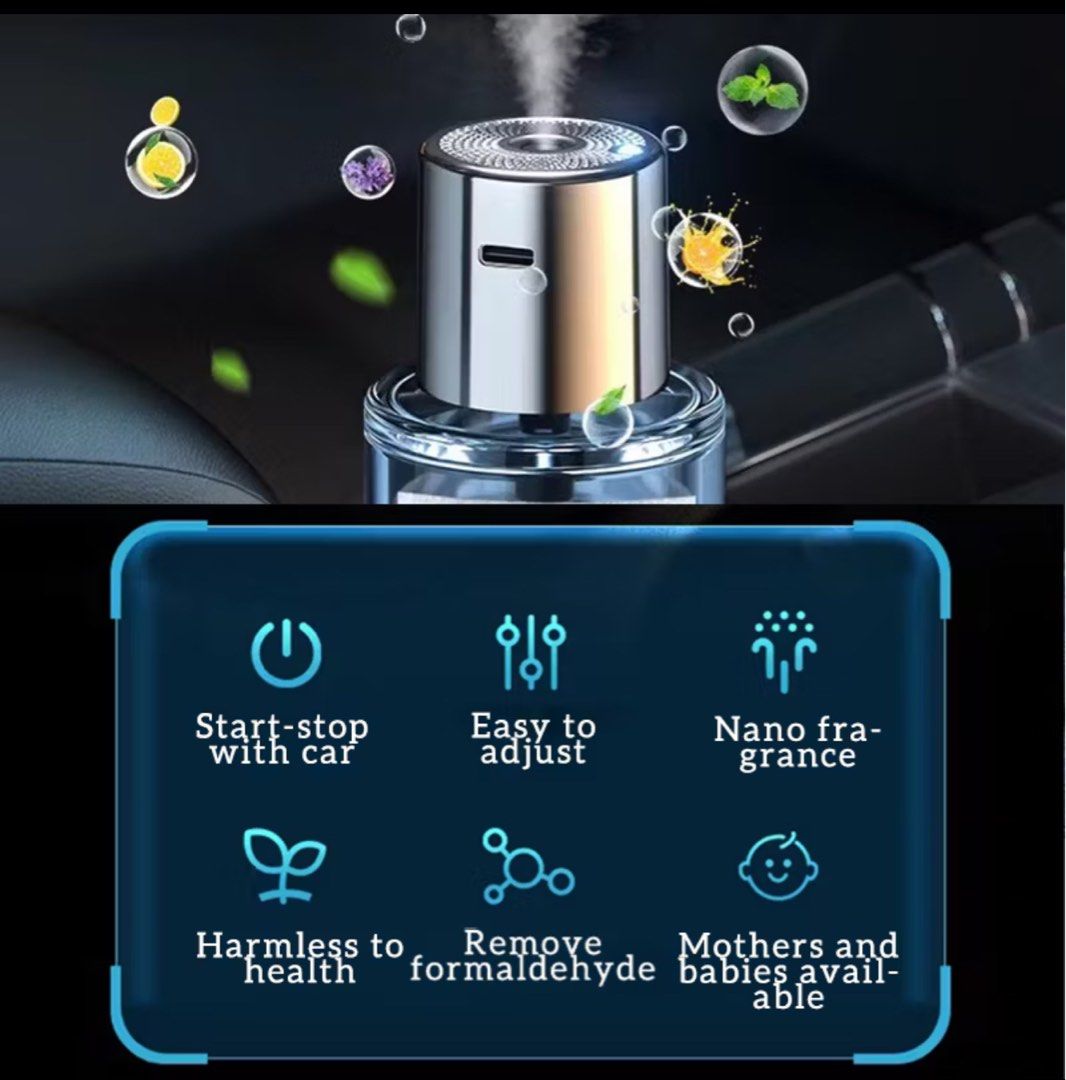 Car Diffuser (Category: Fragrance & Deodorants) located in Kuala Lumpur. Submitted by shashaaisha (Listing ID 1326423550, Image 2). Description: Ocean fragrance. All new except the perfume stick inside part. Ive lost it..