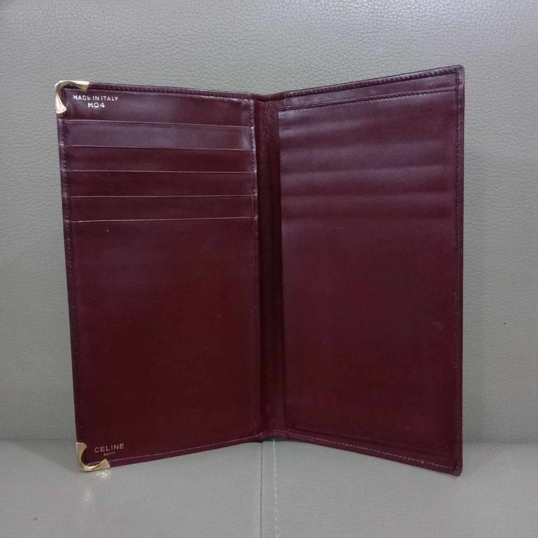 Cartier Flat Long Wallet (Category: Luxury Bags & Wallets) located in Taguig. Submitted by esa.agustin (Listing ID 1326375340, Image 2). Description: Original Cartier maroon leather flat long wallet. Made in Italy..