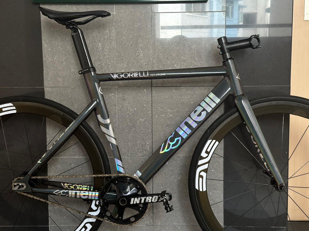 Cinelli Vigorelli Shark Size 52 Fixed Gear Track Frameset Sports Equipment Bicycles Parts Bicycles on Carousell