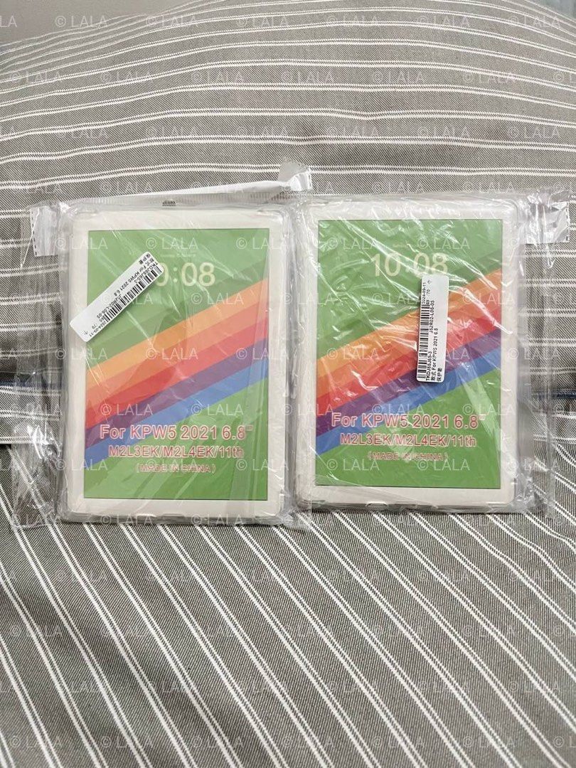 Clear Case - Kindle Paperwhite 5 (Category: Cases & Sleeves) located in Taguig. Submitted by lala.qtyyy (Listing ID 1326372080, Image 1). Description: Clear case for Kindle Paperwhite 5 (11th gen), 6.8” WITH corner bumps *shipping fee by buyer, book your own rider :).