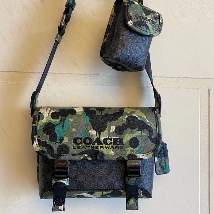 Coach camo sling bag 2025
