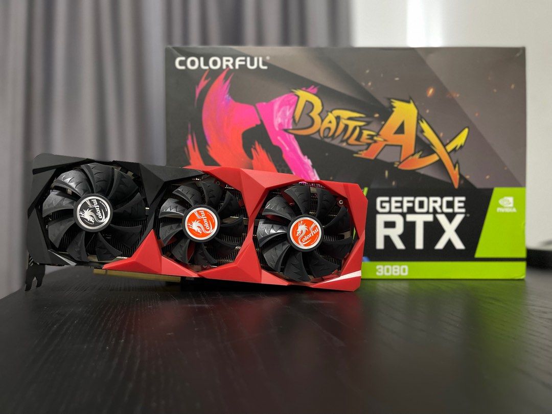 Colorful Battle Ax RTX 3080 10GB GPU | Graphics Card, Computers & Tech ...