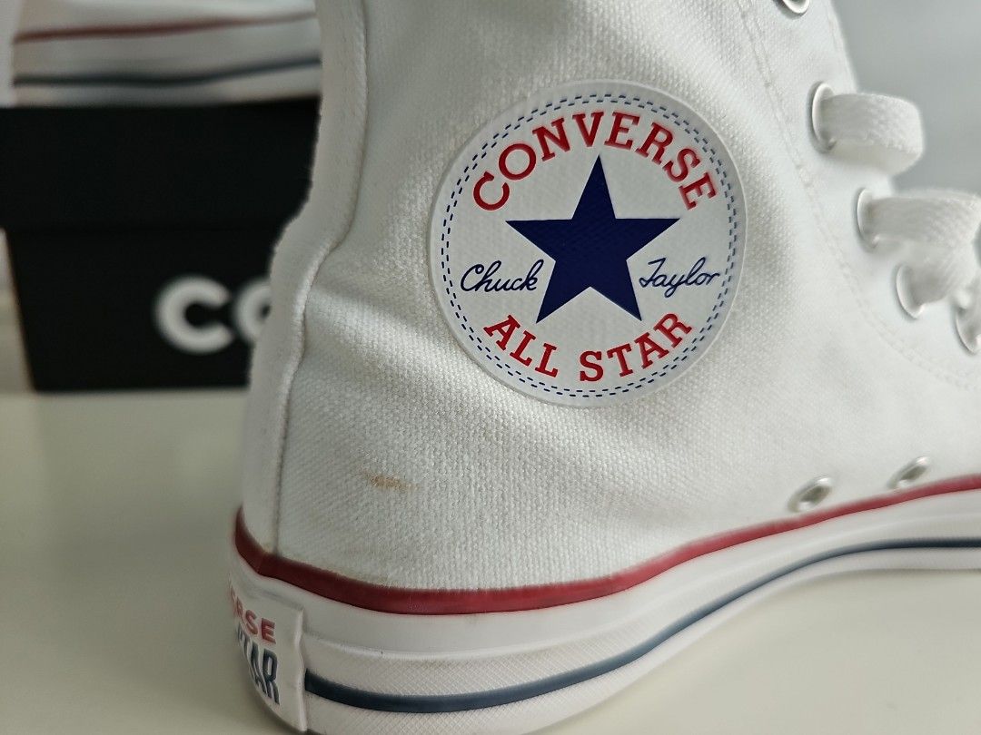 Converse White High Cut Sneaker