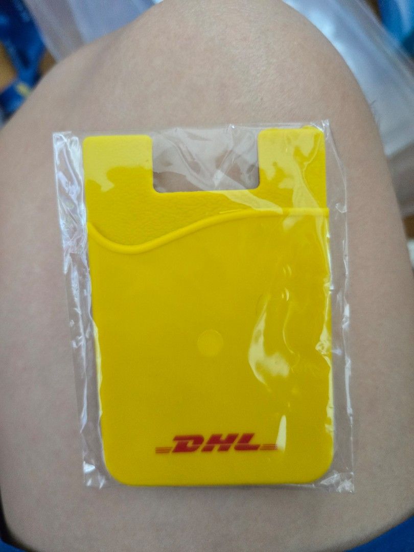 DHL stick-on card holder, Everything Else on Carousell