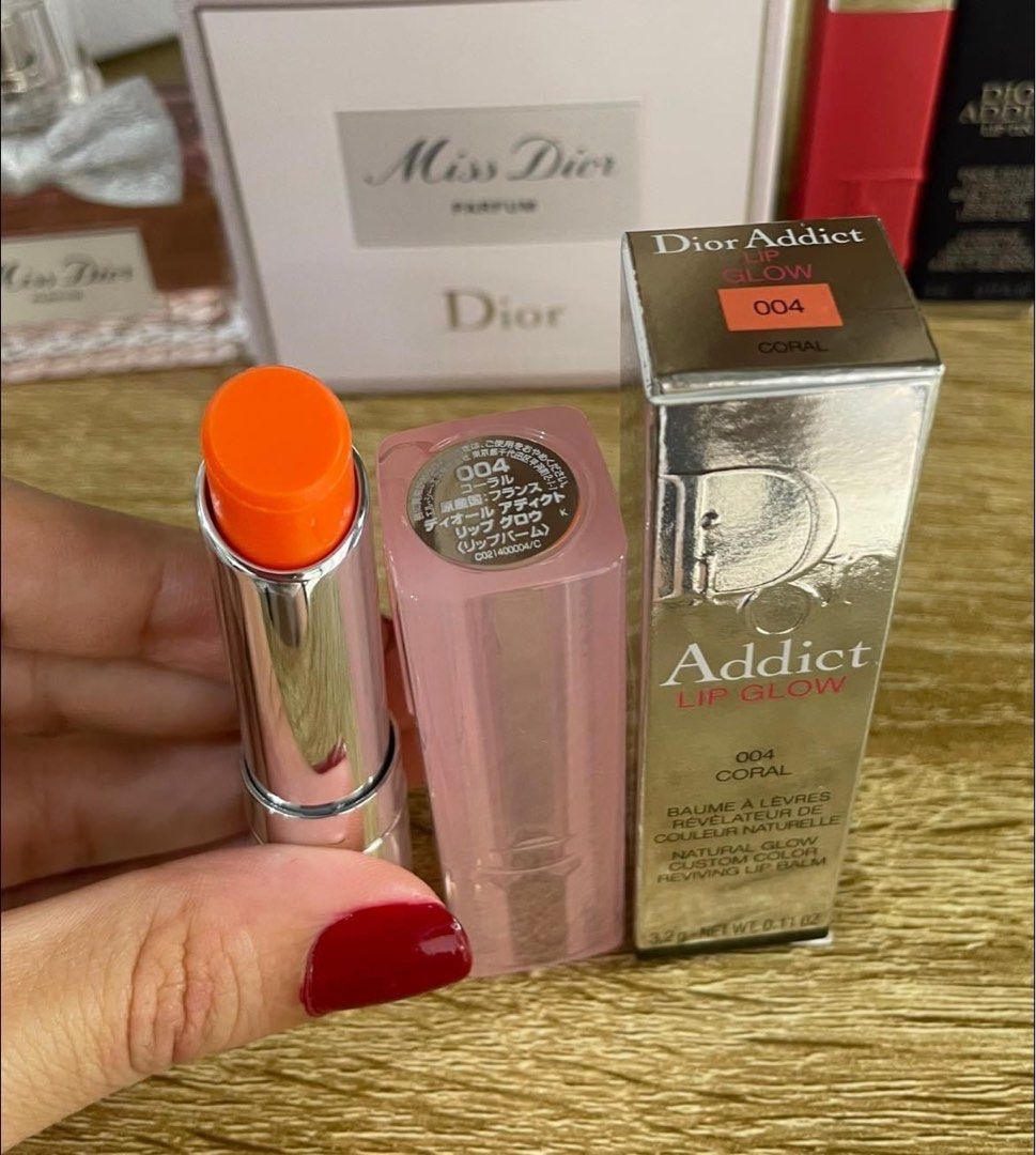 Dior Addict Lip Glow Balm (Category: Makeup) located in Santa Rosa. Submitted by miqboutique (Listing ID 1326427544, Image 2). Description: Dior Addict Lip Glow Balm ₱2,599 only✨ •Preorder •Direct from Japan •Comes complete (with paperbag) •1K DP required •Guaranteed Original Fb page: Miq's Boutique.