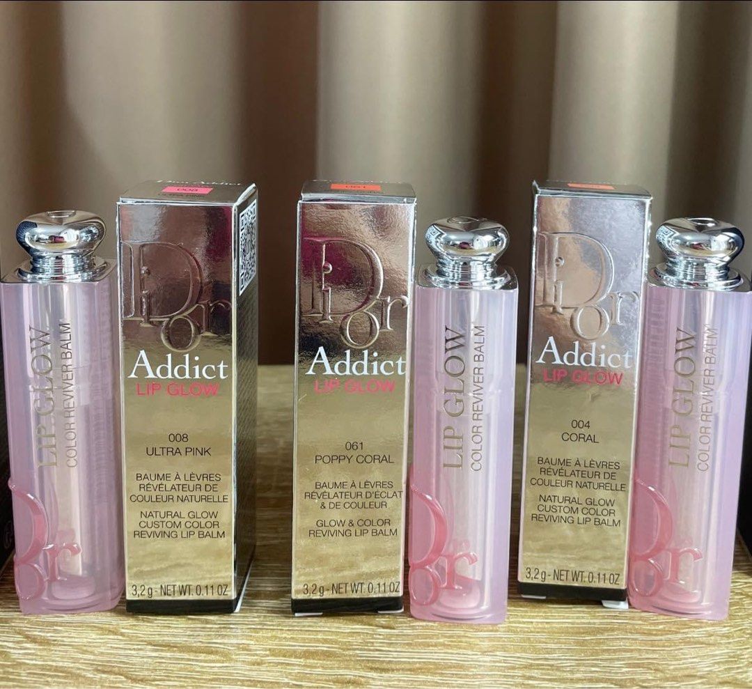 Dior Addict Lip Glow Balm (Category: Makeup) located in Santa Rosa. Submitted by miqboutique (Listing ID 1326427544, Image 1). Description: Dior Addict Lip Glow Balm ₱2,599 only✨ •Preorder •Direct from Japan •Comes complete (with paperbag) •1K DP required •Guaranteed Original Fb page: Miq's Boutique.