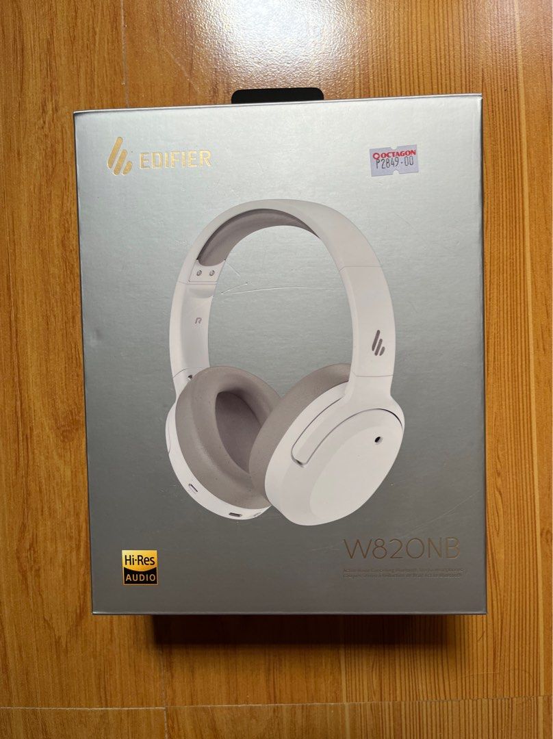 Edifier w820nb (Category: Headphones & Headsets) located in Sorsogon. Submitted by honnie_gonlie (Listing ID 1326339249, Image 1). Description: Original Edifier w820nb color white/blanc. Like new Bluetooth V5.0 Connectivity Headphones w/ Active Noise Cancellation Lightweight Design Hi-Res Audio Game Mode 49hours Playback Time Payment: BDO/BPI/GCASH Shipping: LBC/JRS/J&T.