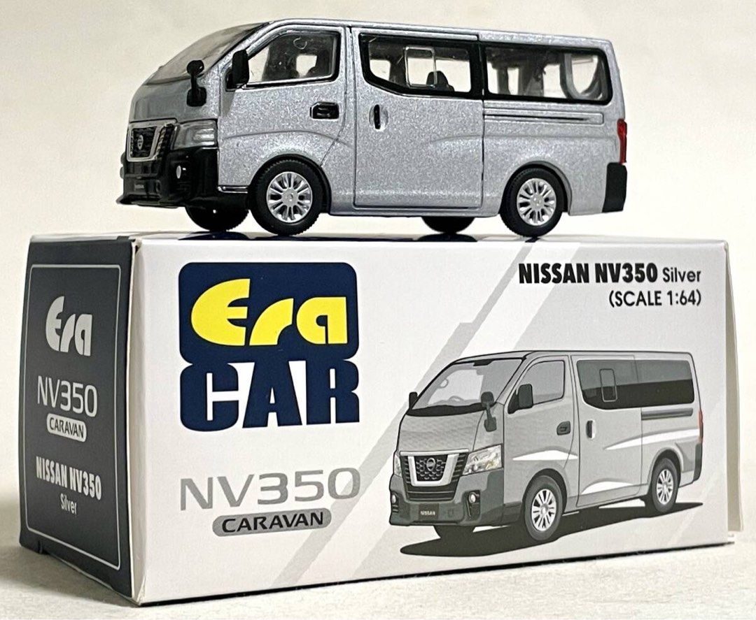 Ebbro 1/43 Nissan NV350 Minibus Van 2012 – Maquette Diecast Argent