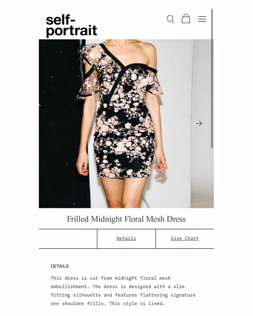 Floral Mesh Sequin Embroidered Dress Women s Fashion Dresses Sets Dresses on Carousell