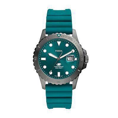 Fossil Blue Dive Watch FS 5995 Men s Fashion Watches Accessories Watches on Carousell