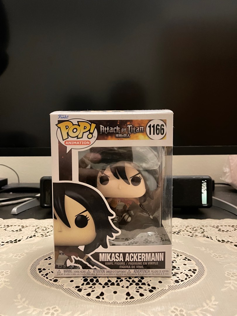 Funko Pop Mikasa Ackermann Attack On Titan, Hobbies & Toys ...