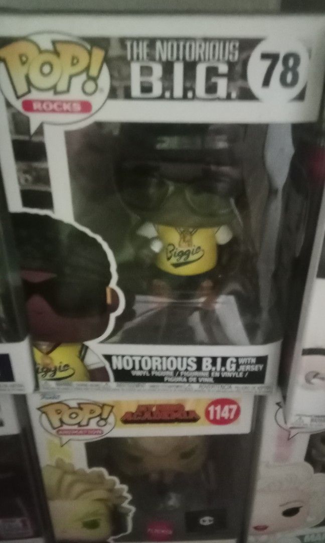 Funko Pop Rocks lot sale (Category: Figurines & Statues) located in Bacoor. Submitted by jasspapi6 (Listing ID 1326392786, Image 3). Description: Funko pop rocks sale Freddie Mercury - 1500 Biggie - 700 Elvis - 1500 John Lennon - 1500 Dolly Parton - 800 Get all for 5k Slightly negotiable payment: Gcash or BDO Ship to grab, lalamove or Gogo express.