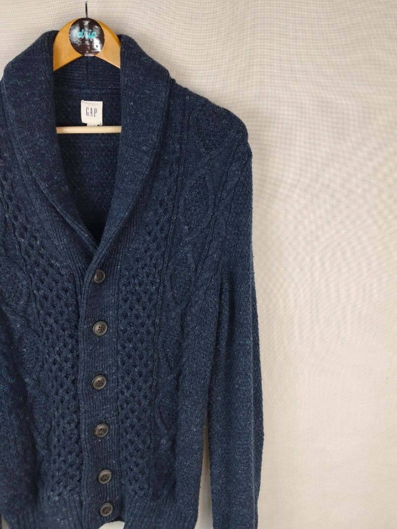 Cardigan gap mens top