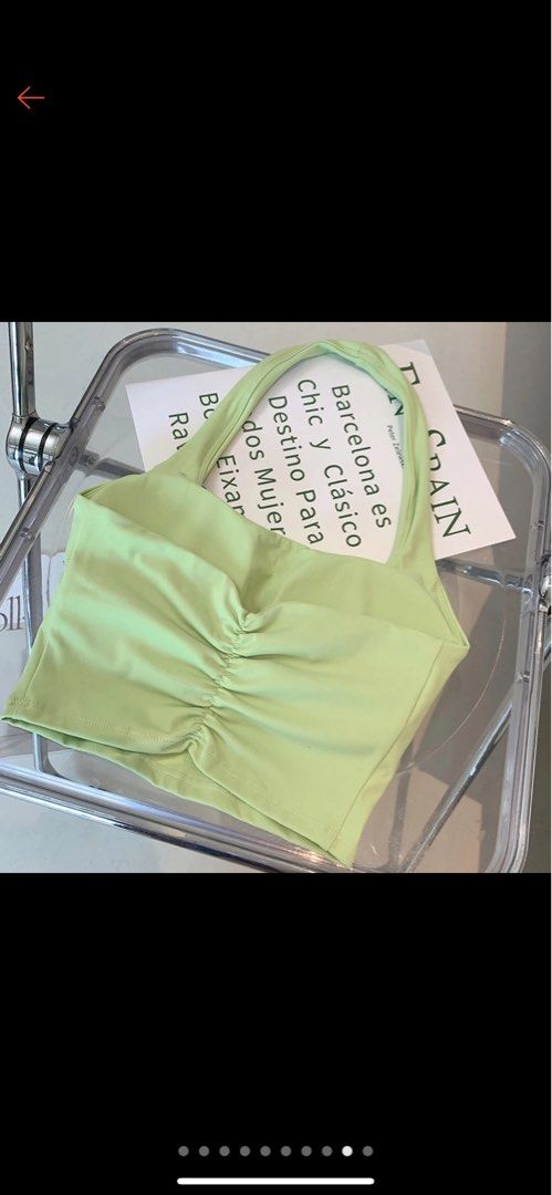 Halter Sports Yoga Bra in different colors Women s Fashion Activewear on Carousell