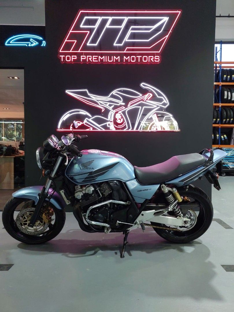 Honda CB400 VTEC 3 COE AUG 2034 Fully Stock Condition Motorcycles Motorcycles for Sale Class 2A on Carousell