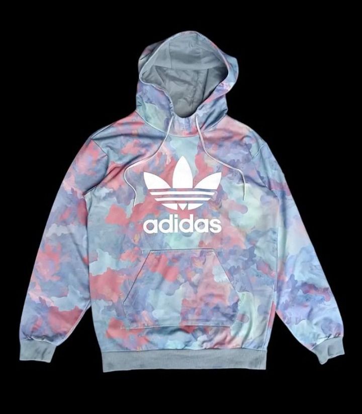 Hoodie Adidas camo camouflage jaket aop original, Fesyen Pria