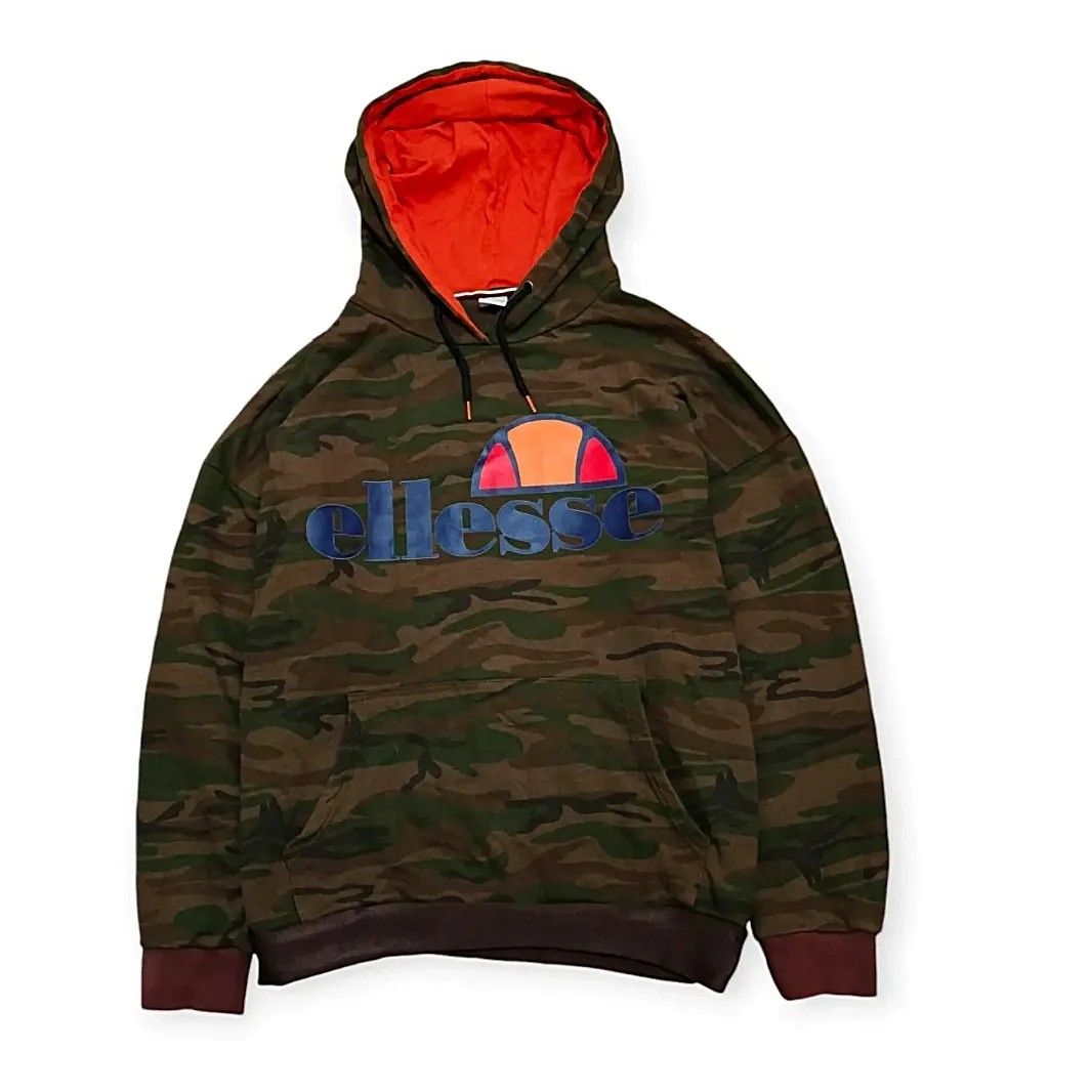 Ellesse camo hoodie deals