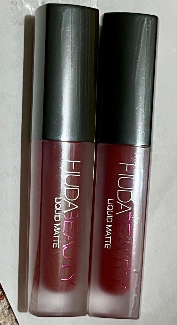 HUDA beauty liquid lipstick (Category: Makeup) located in Quezon City. Submitted by mixedcart (Listing ID 1326476298, Image 1). Description: brand new mini liquid lipstick in Miss America shade. Sold as duo Sure buyer only Gcash SF courtesy of buyer 📍Blumentrit, Manila.